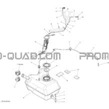 Système Alimentation pour Can-am Toutes les cylindrées 2014 Commander 1000