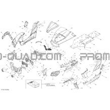 Carrosserie Et Accessoires pour Can-am Toutes les cylindrées 2014 Commander 800 STD