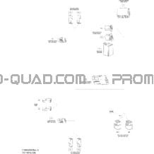 Câblage Électrique Cablage Europe pour Can-am Toutes les cylindrées 2014 Commander 800 STD