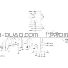 Câblage Électrique Main Harness pour Can-am Toutes les cylindrées 2014 Commander 800 STD