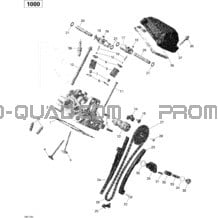 Culasse pour Can-am Toutes les cylindrées 2014 Commander MAX 1000_DPS