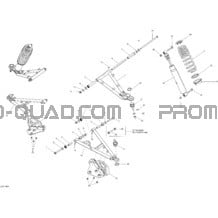 Front Suspension _24C1404 pour Can-am Toutes les cylindrées 2014 Commander MAX 1000_DPS