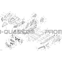 Body And Accessories _31C1404 pour Can-am Toutes les cylindrées 2014 Commander MAX 1000_DPS
