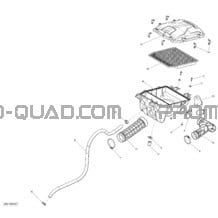 Admission Air pour Can-am Toutes les cylindrées 2014 DPS