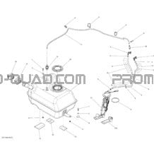 Système Alimentation pour Can-am Toutes les cylindrées 2014 DPS