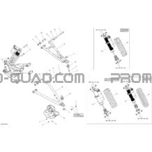 Suspension Avant pour Can-am Toutes les cylindrées 2014 DPS