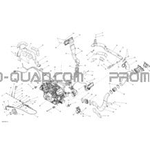 Moteur pour Can-am Toutes les cylindrées 2014 Maverick 1000