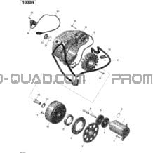 Magnéto Et Démarreur Électrique pour Can-am Toutes les cylindrées 2014 Maverick 1000
