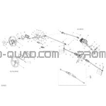 Direction pour Can-am Toutes les cylindrées 2014 Maverick 1000