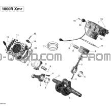 Vilebrequin pour Can-am Toutes les cylindrées 2014 Maverick 1000_XMR