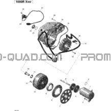 Magnéto Et Démarreur Électrique _04R1429 pour Can-am Toutes les cylindrées 2014 Maverick 1000_XMR
