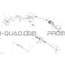 Direction _23C1406 pour Can-am Toutes les cylindrées 2014 Maverick 1000_XMR