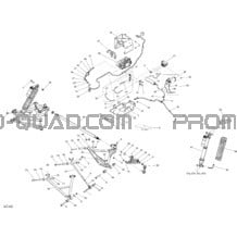 Suspension Arrière _26C1406 pour Can-am Toutes les cylindrées 2014 Maverick 1000_XMR
