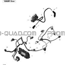 Câblage Moteur Et Module Électronique _51R1429 pour Can-am Toutes les cylindrées 2014 Maverick 1000_XMR
