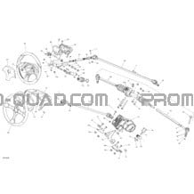 Direction pour Can-am Toutes les cylindrées 2014 DPS