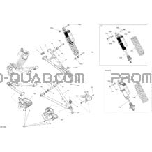 Suspension Avant pour Can-am Toutes les cylindrées 2014 DPS