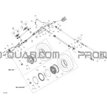 Système Entraînement Avant pour Can-am Toutes les cylindrées 2014 DPS