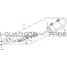 Système Échappement EUR pour Can-am Toutes les cylindrées 2014 DS 250 NA