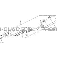 Système Échappement INT pour Can-am Toutes les cylindrées 2014 DS 250 NA
