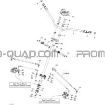 Direction pour Can-am Toutes les cylindrées 2014 DS 450EFI STD