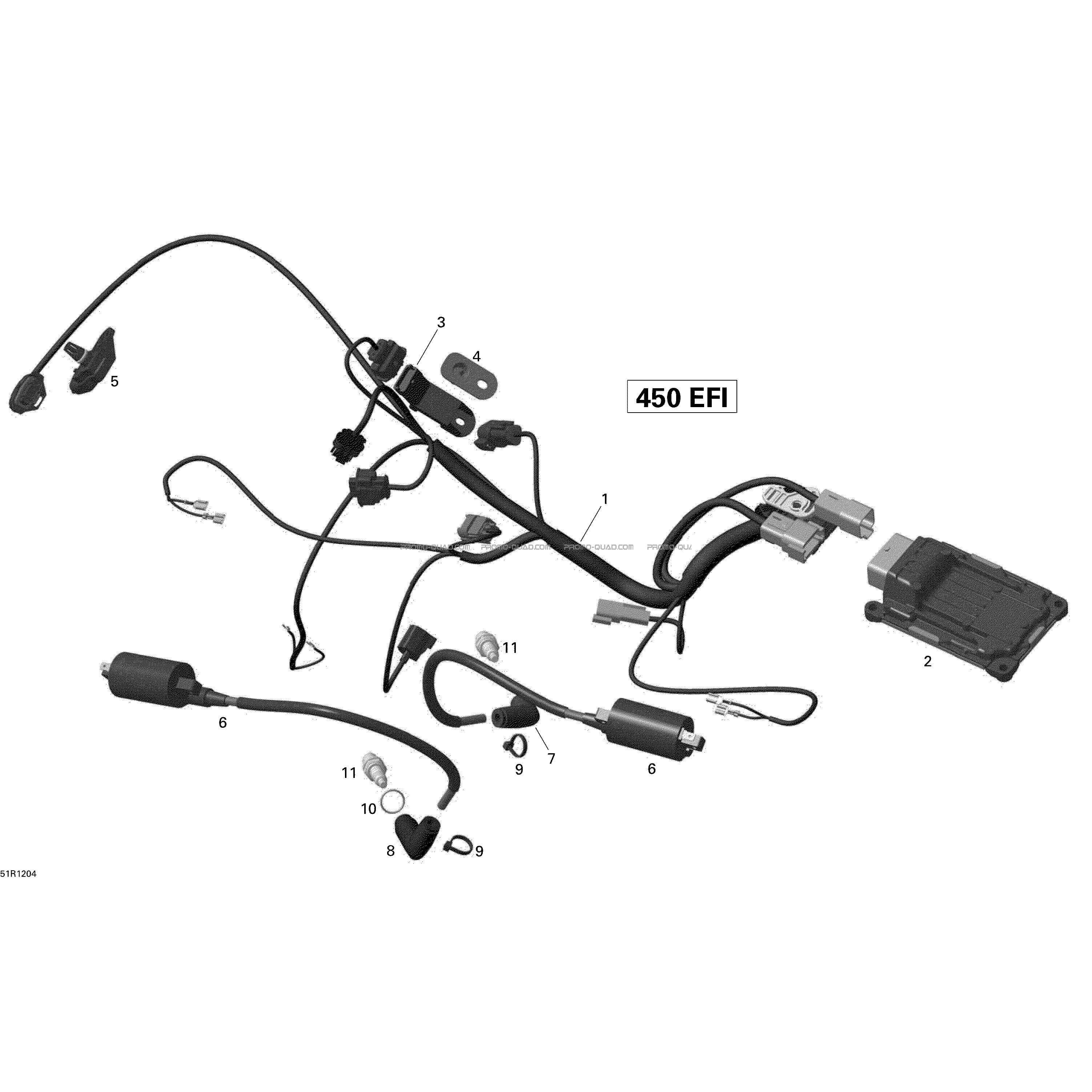 Câblage Moteur Et Module Électronique  Can-am  2014 Toutes les cylindrées  pièces OEMCâblage Moteur Et Module Électronique  Can-am  2014 Toutes les cylindrées  pièces OEM