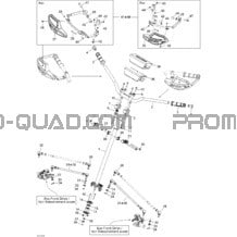 Direction pour Can-am Toutes les cylindrées 2014 DS 450EFI Xxc