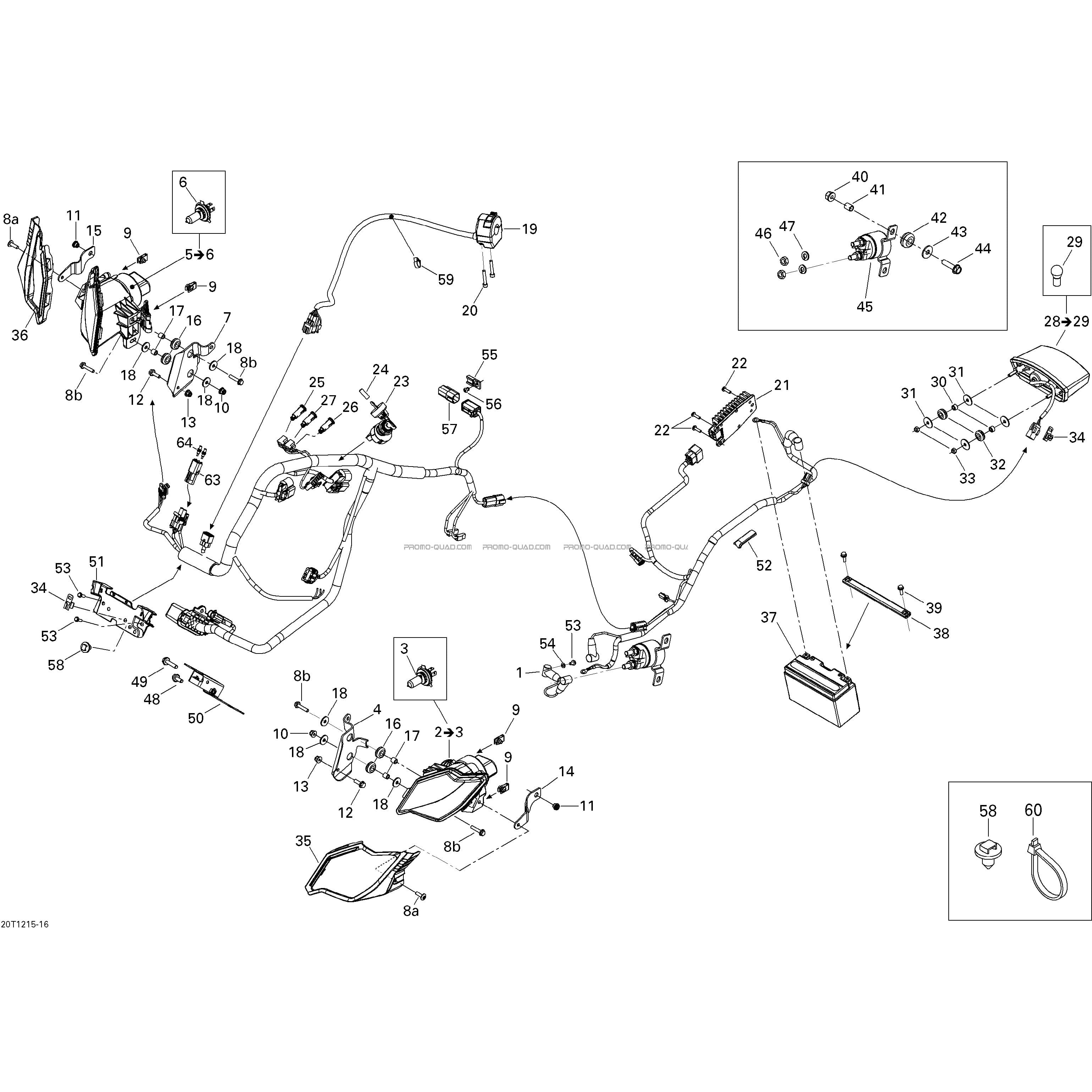 Système Électrique  Can-am  2014 Toutes les cylindrées  pièces OEMSystème Électrique  Can-am  2014 Toutes les cylindrées  pièces OEM