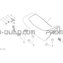 Siège pour Can-am Toutes les cylindrées 2014 DS 70 mini