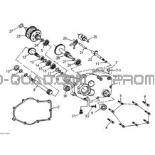 Boîte De Vitesses pour Can-am Toutes les cylindrées 2014 DS 90 X Mini