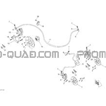 Freins pour Can-am Toutes les cylindrées 2014 DS 90 X Mini
