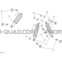 Amortisseurs pour Can-am Toutes les cylindrées 2014 DS 90 X Mini