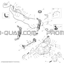 Système Alimentation pour Can-am Toutes les cylindrées 2014 Outlander 1000EFI XMR