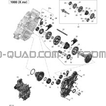 Boîte De Vitesses 2 pour Can-am Toutes les cylindrées 2014 Outlander 1000EFI XMR