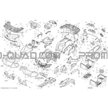 Carrosserie Et Accessoires pour Can-am Toutes les cylindrées 2014 Outlander 1000EFI XMR