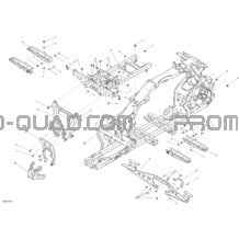 Châssis pour Can-am Toutes les cylindrées 2014 Outlander 1000EFI XMR