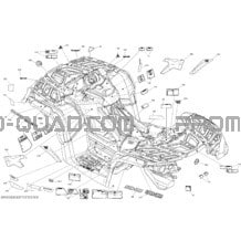 Décalques pour Can-am Toutes les cylindrées 2014 Outlander 1000EFI XMR