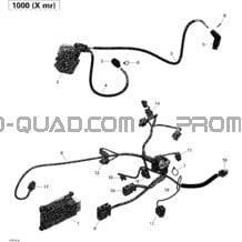 Câblage Moteur Et Module Électronique pour Can-am Toutes les cylindrées 2014 Outlander 1000EFI XMR