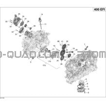 Lubrification Du Moteur pour Can-am Toutes les cylindrées 2014 Outlander 400 EFI