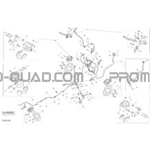 Freins EUROPE pour Can-am Toutes les cylindrées 2014 Outlander 400 EFI