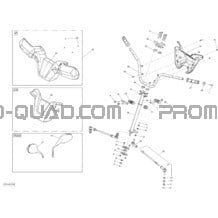 Direction pour Can-am Toutes les cylindrées 2014 Outlander 400 EFI