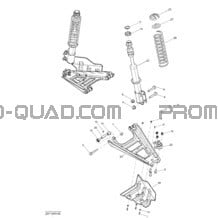 Suspension Avant pour Can-am Toutes les cylindrées 2014 Outlander 400 EFI
