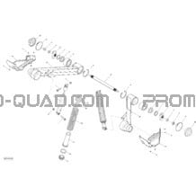 Suspension Arrière pour Can-am Toutes les cylindrées 2014 Outlander 400 EFI