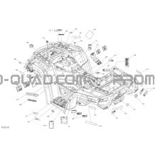 Décalques pour Can-am Toutes les cylindrées 2014 Outlander 400 EFI
