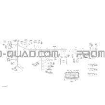 Câblage Principal North America pour Can-am Toutes les cylindrées 2014 Outlander 400 EFI