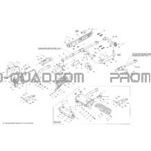 Système Échappement pour Can-am Toutes les cylindrées 2014 Outlander 500EFI STD