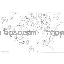 Freins pour Can-am Toutes les cylindrées 2014 Outlander 650EFI STD