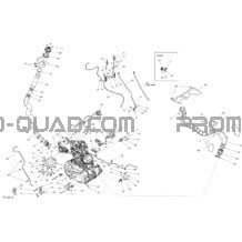 Moteur pour Can-am Toutes les cylindrées 2014 Outlander 650EFI XMR