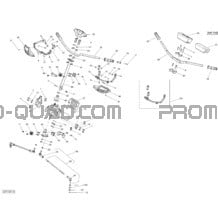Direction pour Can-am Toutes les cylindrées 2014 Outlander 650EFI XMR