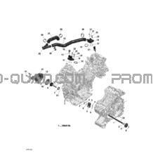 Refroidissement Moteur _27R1423 pour Can-am Toutes les cylindrées 2014 Outlander 6x6 (International & T3)