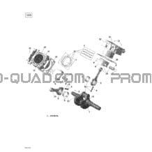 Vilebrequin pour Can-am Toutes les cylindrées 2014 Outlander 6x6 (International & T3)